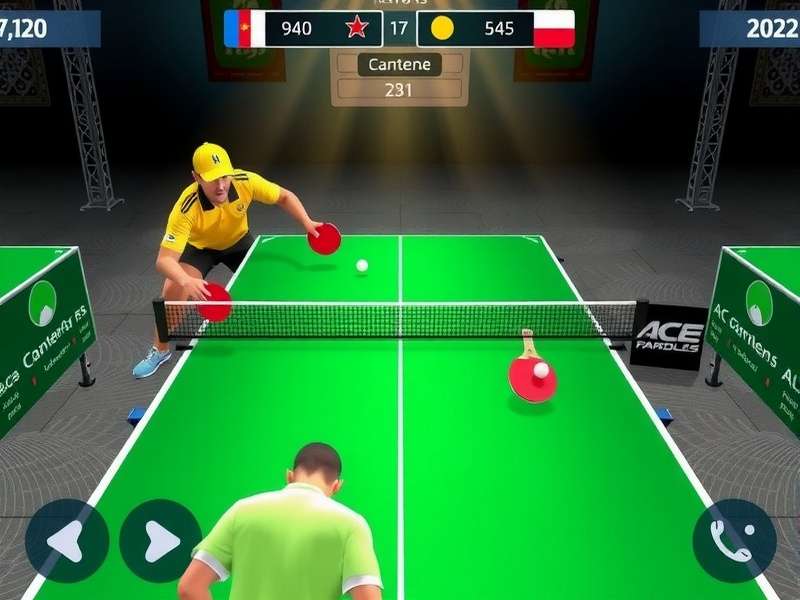 Ace Paddle Virtuoso community event showing players competing in a tournament